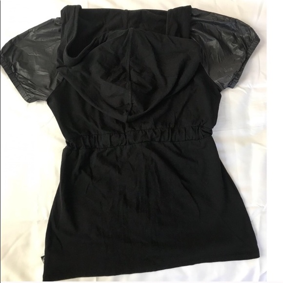 NOT FOR SALE! SOLD!A/X short sleeve zip up hoodie - Picture 7 of 7